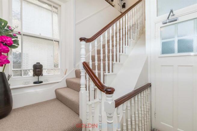 Staircase inside the