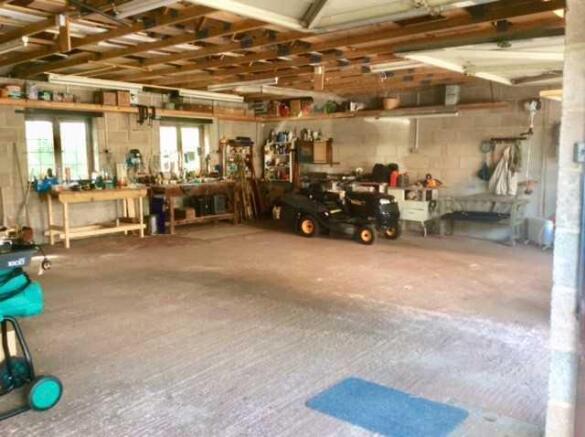 Triple garage