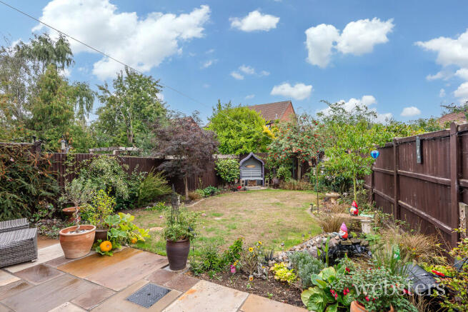 Rear garden
