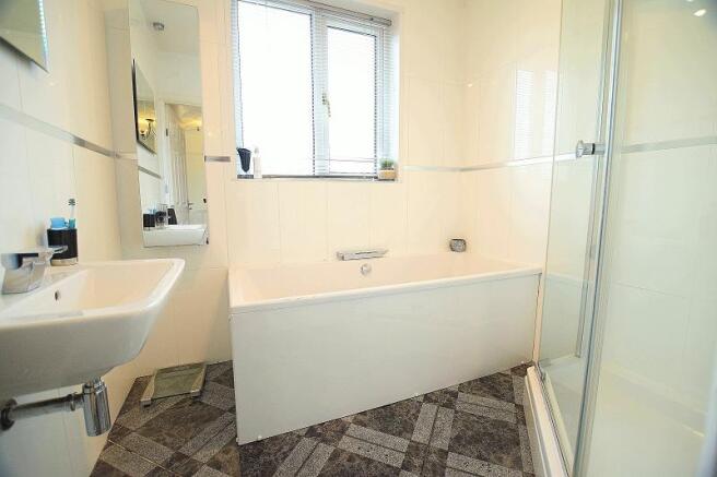 Family bathroom/shower room