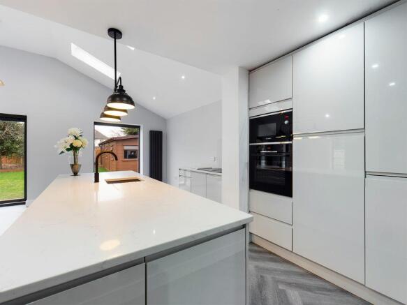 Kitchen/Living and Dining room