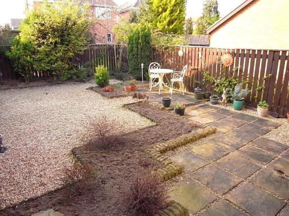 Rear garden