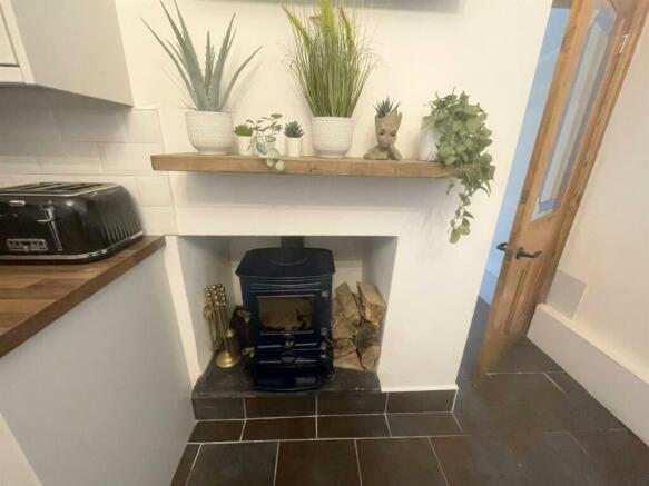 Feature fireplace
