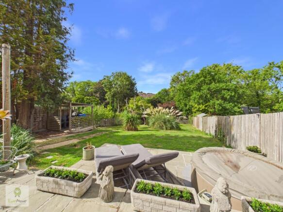 Garden Onto Second Seating Area