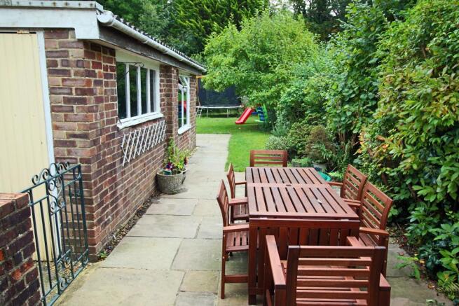 Rear Garden / Patio Area