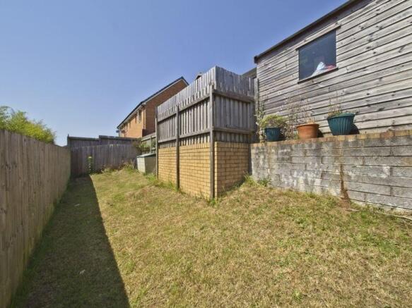 Rear garden