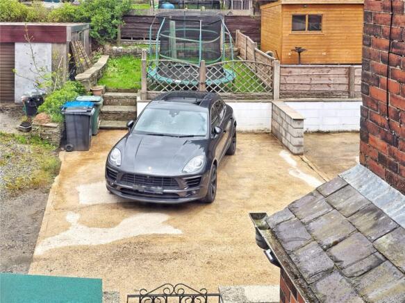 Rear Parking & Lawn