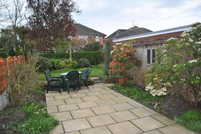 Rear garden