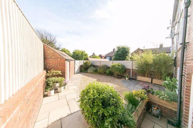 Rear garden