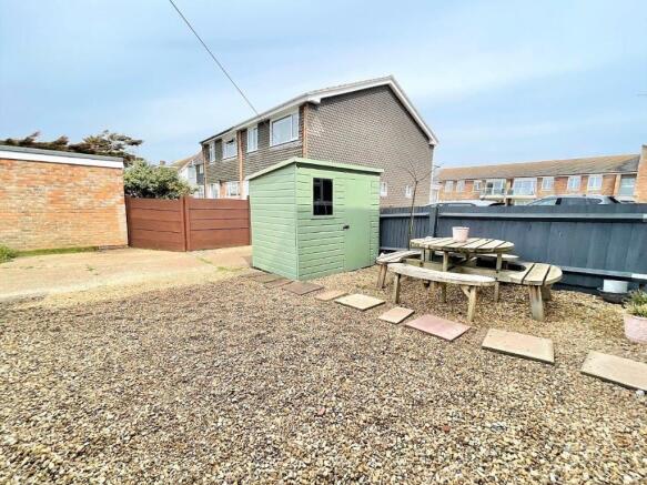 Rear garden