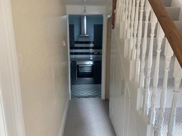 hallway to kitchen