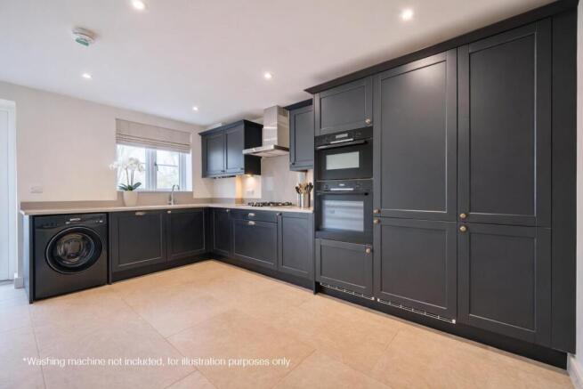 Digitally staged image