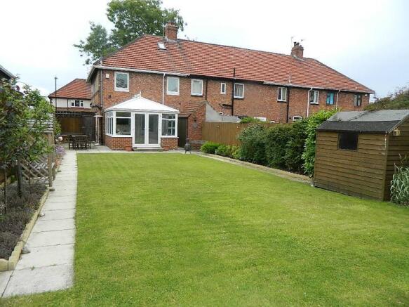 Rear garden