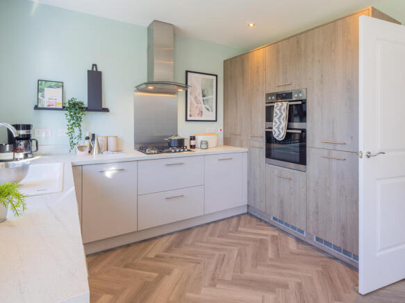 The kitchen in The Shrewsbury house