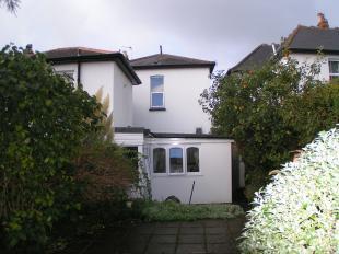 Rear of property