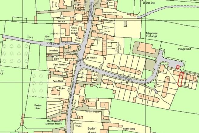 OS Map - 00134500...