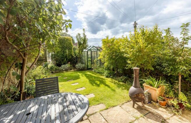 Rear garden