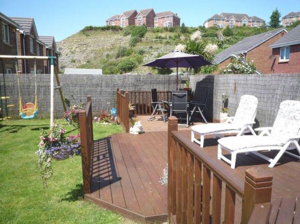 Decked area