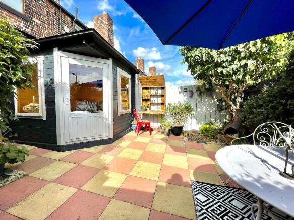 Rear garden