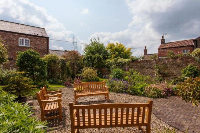 South facing garden