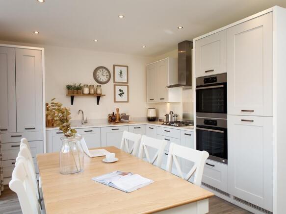 Kitchen of the Lincoln, a 2 bedroom house