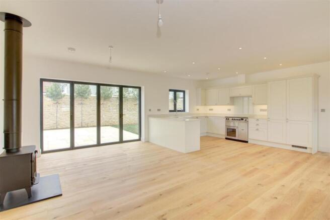 Kitchen/living/dining room