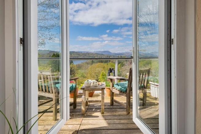 Balcony from snug/bedroom two