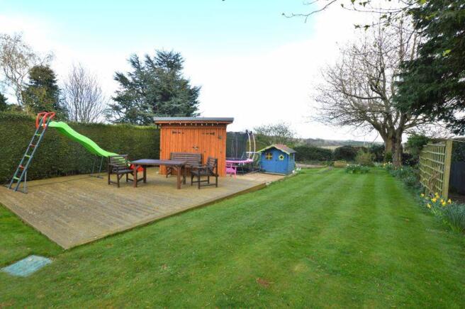 Rear garden
