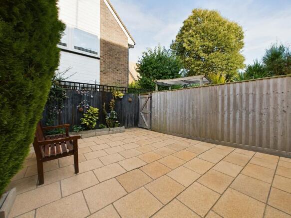 rear garden - new