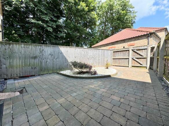 Rear garden