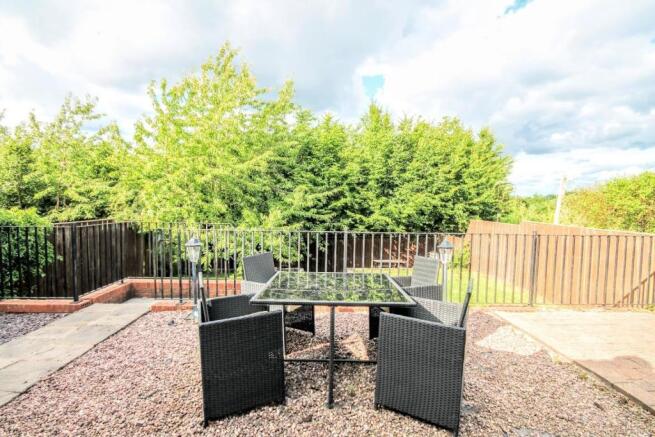 Rear garden