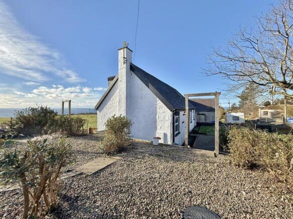 Side gardens and sea views