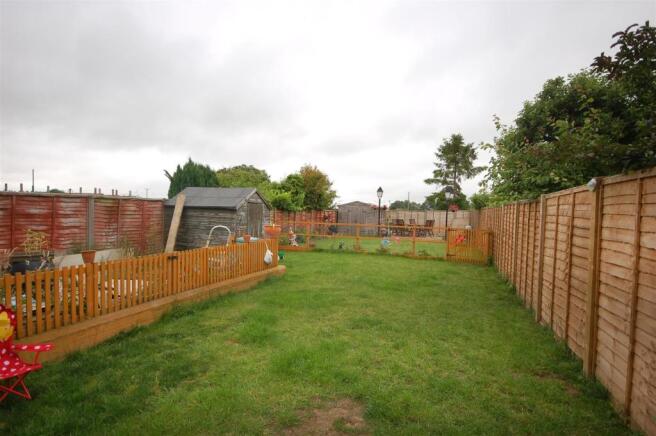 Rear garden