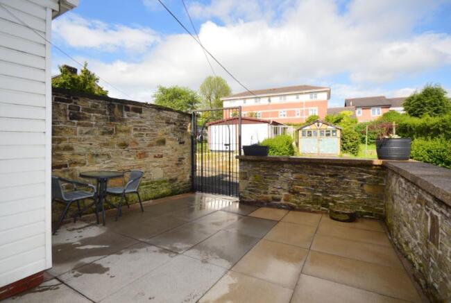 Rear Courtyard