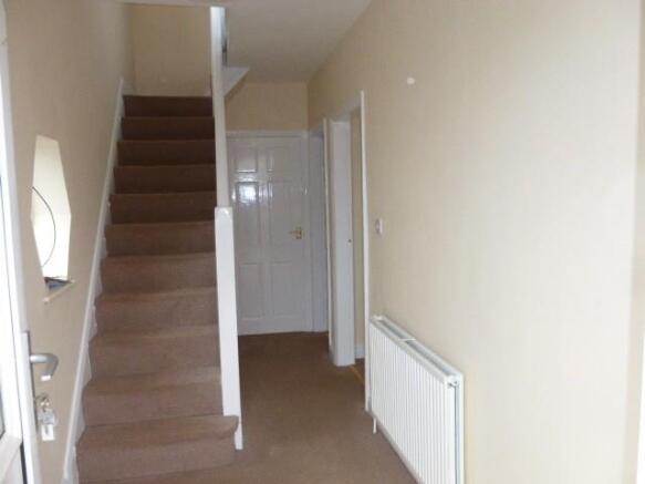 Spacious entry hall