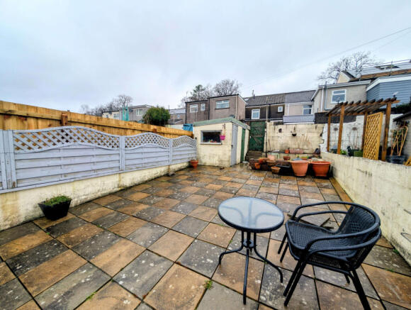 Rear garden