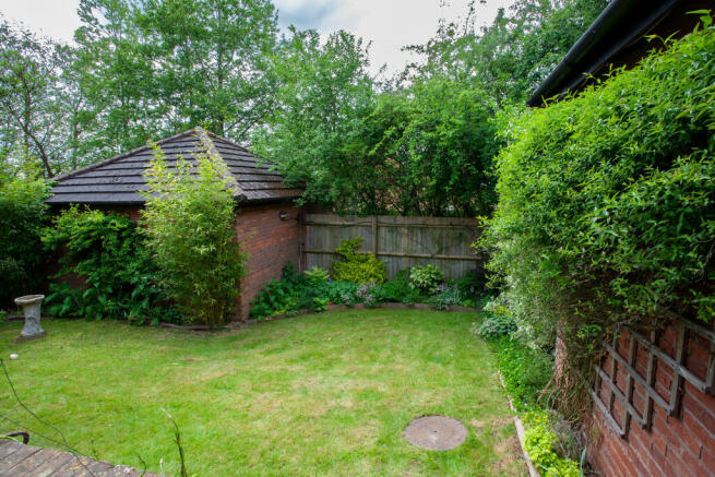 Rear garden