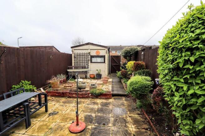 Rear garden