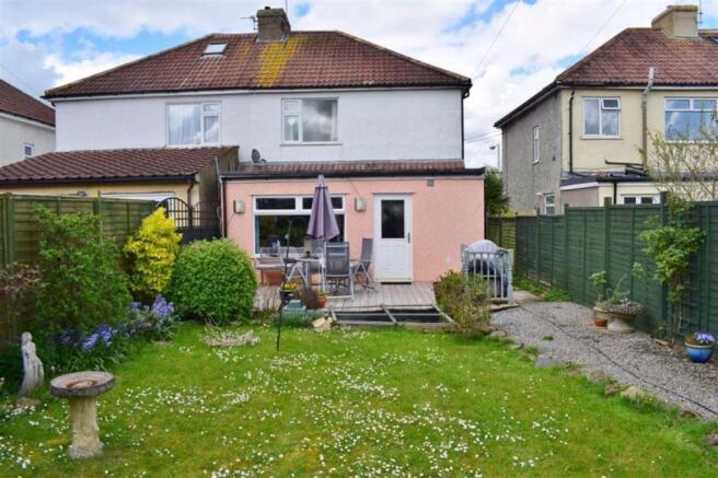 Rear of Property