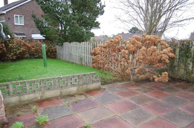 Rear garden