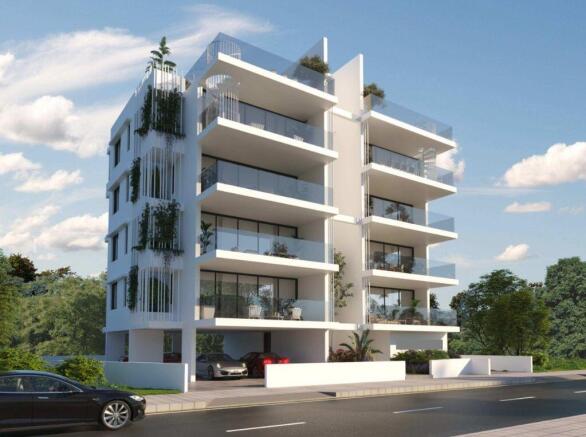 Front of Apartments