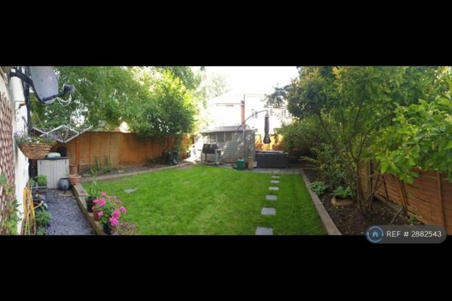 View Of Garden From Living Room