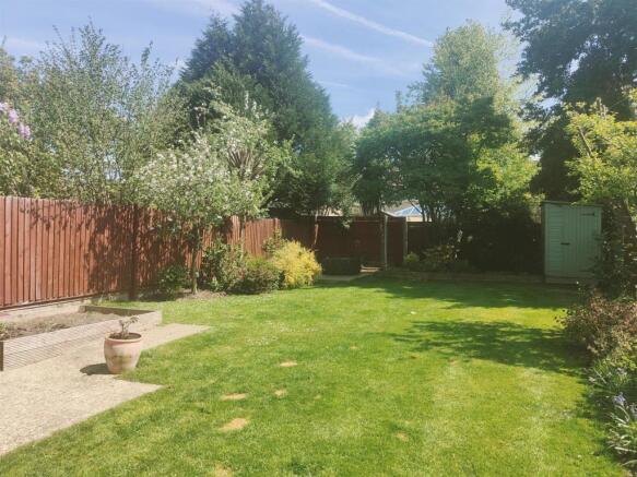 Rear garden