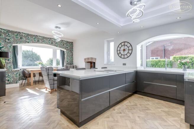 Open plan kitchen