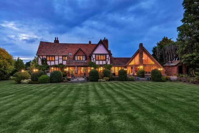 Garden twilight