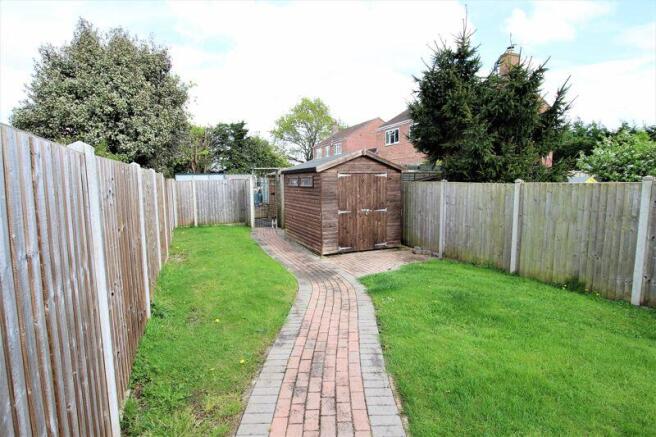 Rear gardens