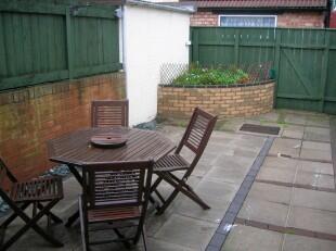 Rear garden