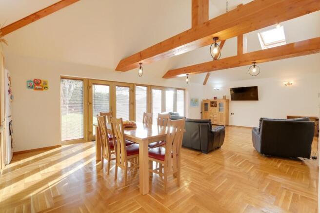 Open-plan living ...