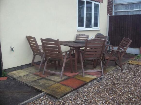 Rear Patio
