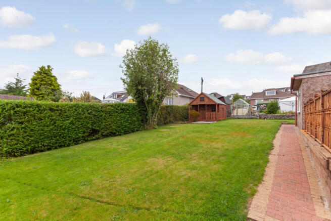 Rear garden